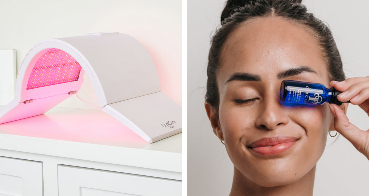 Image of woman using LightStim LED Bed
